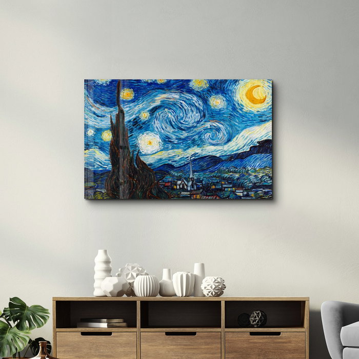 Wallity Pintura Decorativa de Vidrio Templado 46 x 72 cm Multicolor Wallity Pintura Decorativa de Vidrio Templado 46 x 72 cm Multicolor
